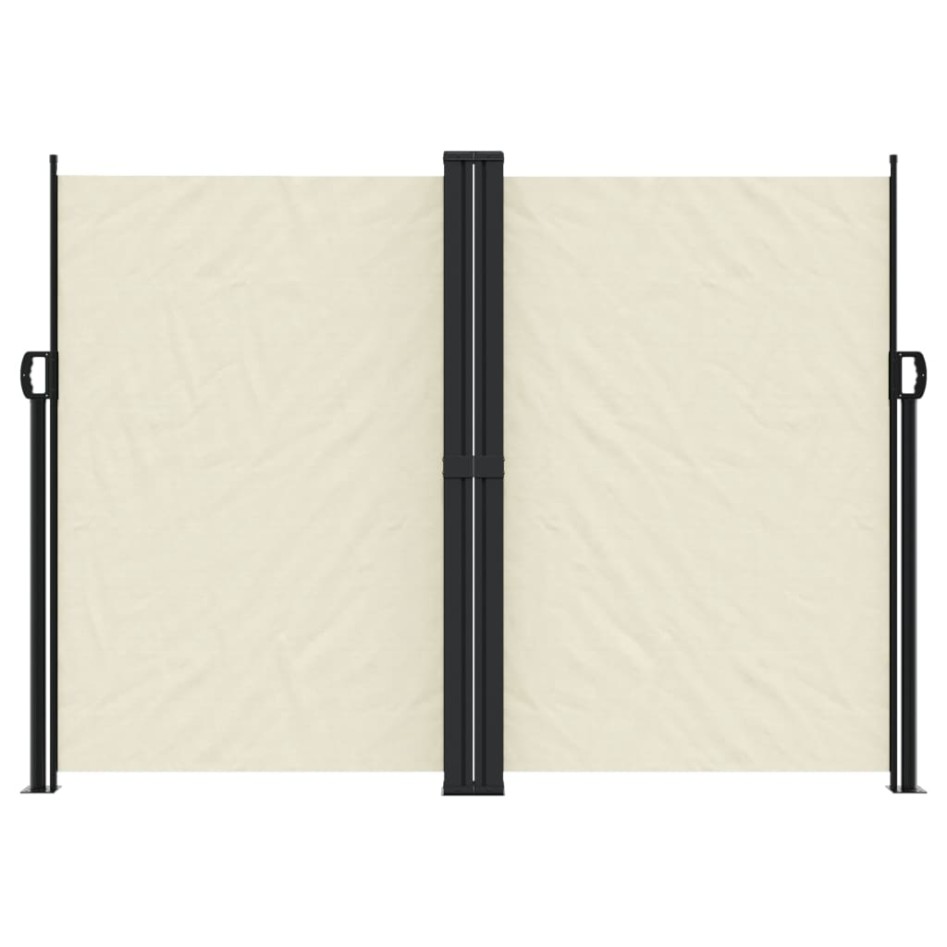 Toldo lateral retráctil crema 180x1000