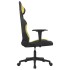 Silla gaming de masaje tela negro y verde