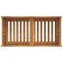 Jardinera con forro madera maciza de acacia 100x50x75