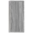 Aparador de madera de ingeniería gris Sonoma 60x39x80
