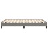 Estructura de cama de tela gris oscuro 120x200