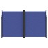 Toldo lateral retráctil azul 200x600