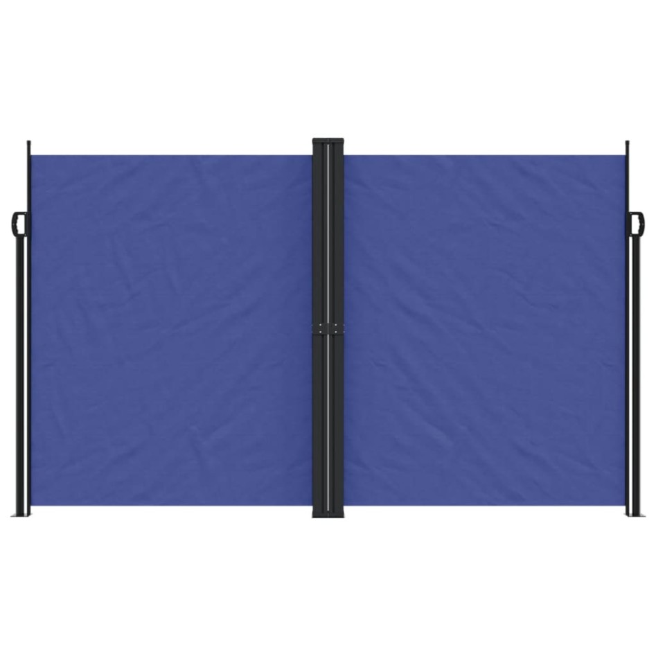 Toldo lateral retráctil azul 200x600