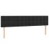 Cama box spring con colchón terciopelo negro 120x190