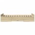 Cama con cajones madera ingeniería roble Sonoma 90x200