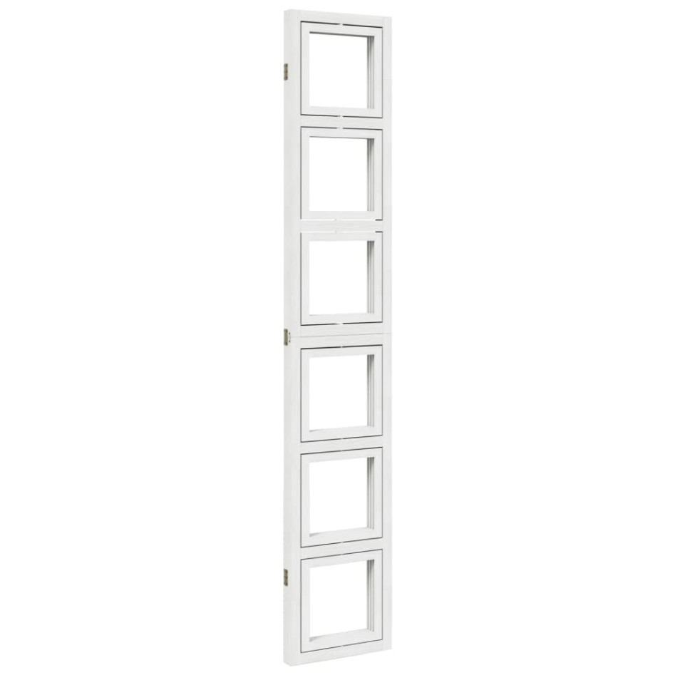 Biombo separador de 3 paneles madera maciza Paulownia