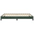 Estructura de cama de terciopelo verde 140x190
