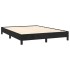 Estructura de cama de terciopelo negra 140x200