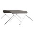 Toldo bimini de 2 arcos gris 148,5x133x104