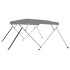 Toldo bimini de 4 arcos gris 243x250x131