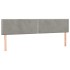 Cama box spring con colchón terciopelo gris claro 120x190