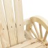 Sillones de jardín Adirondack 4 uds madera maciza de