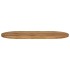 Tablero de mesa ovalado madera maciza de mango 140x50x2,5