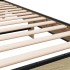 Estructura cama madera ingeniería metal roble Sonoma 90x200