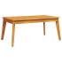 Juego de muebles jardín 5 pzas con cojines madera maciza