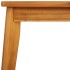 Juego de muebles jardín 5 pzas con cojines madera maciza