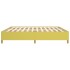Estructura de cama de tela verde 200x200