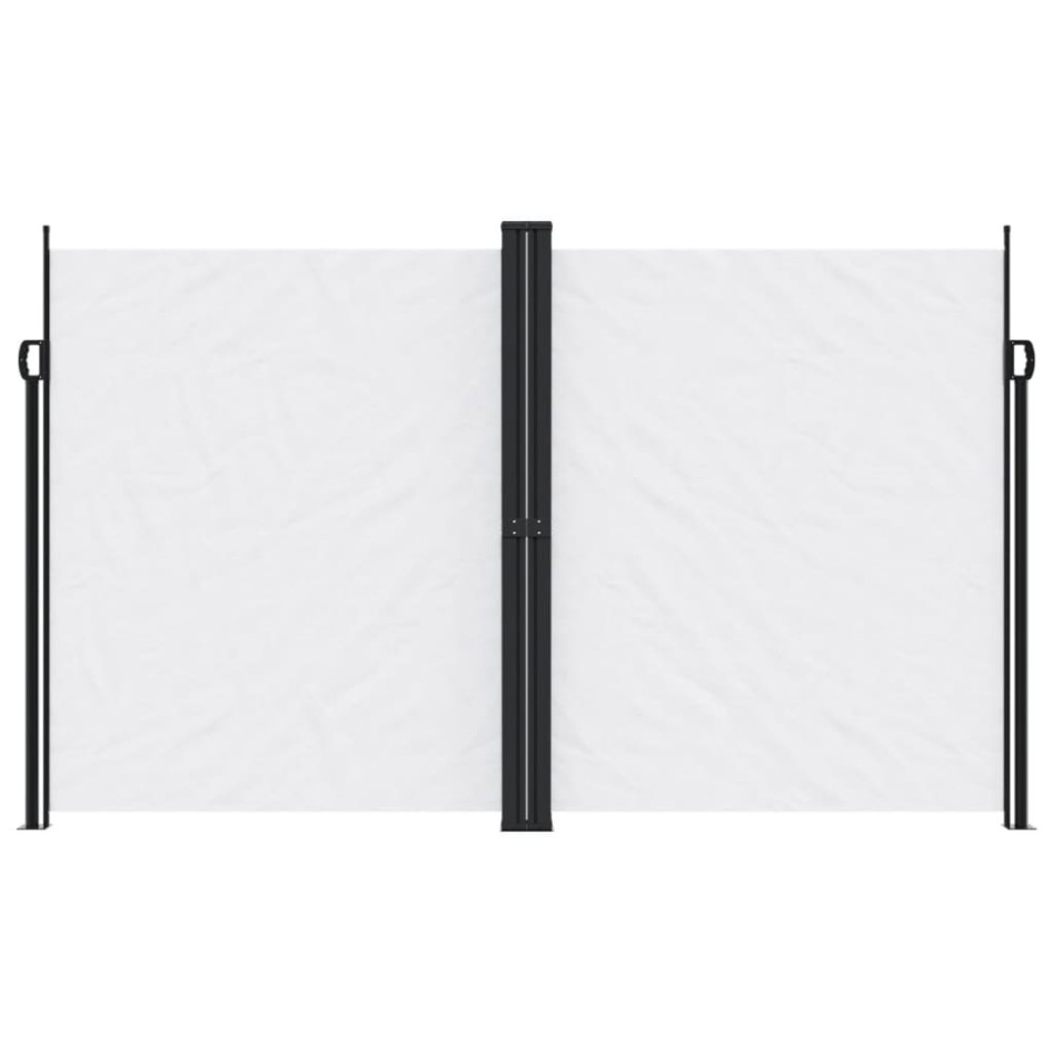 Toldo lateral retráctil blanco 200x600