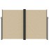 Toldo lateral retráctil beige 220x600