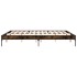 Estructura cama madera ingeniería metal roble ahumado