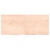 Estante de pared madera maciza roble sin tratar 140x60x(2-6)