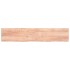Estante pared madera roble tratada marrón claro 200x40x(2-6)