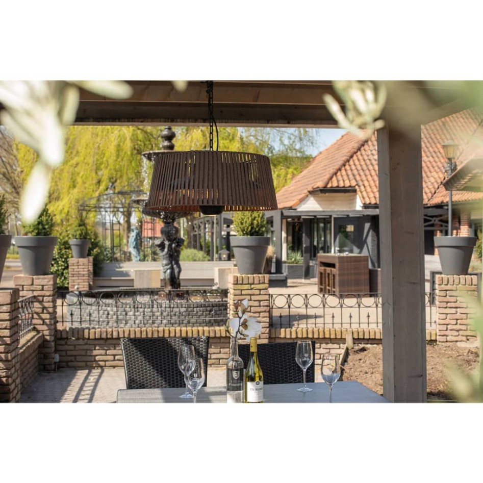 Sunred Calefactor colgante Artix Corda 1800 W halógeno