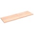 Encimera de baño madera maciza sin tratar 200x60x(2-4)
