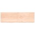 Encimera de baño madera maciza sin tratar 200x60x(2-4)