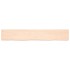 Encimera de baño madera maciza sin tratar 180x30x(2-6)