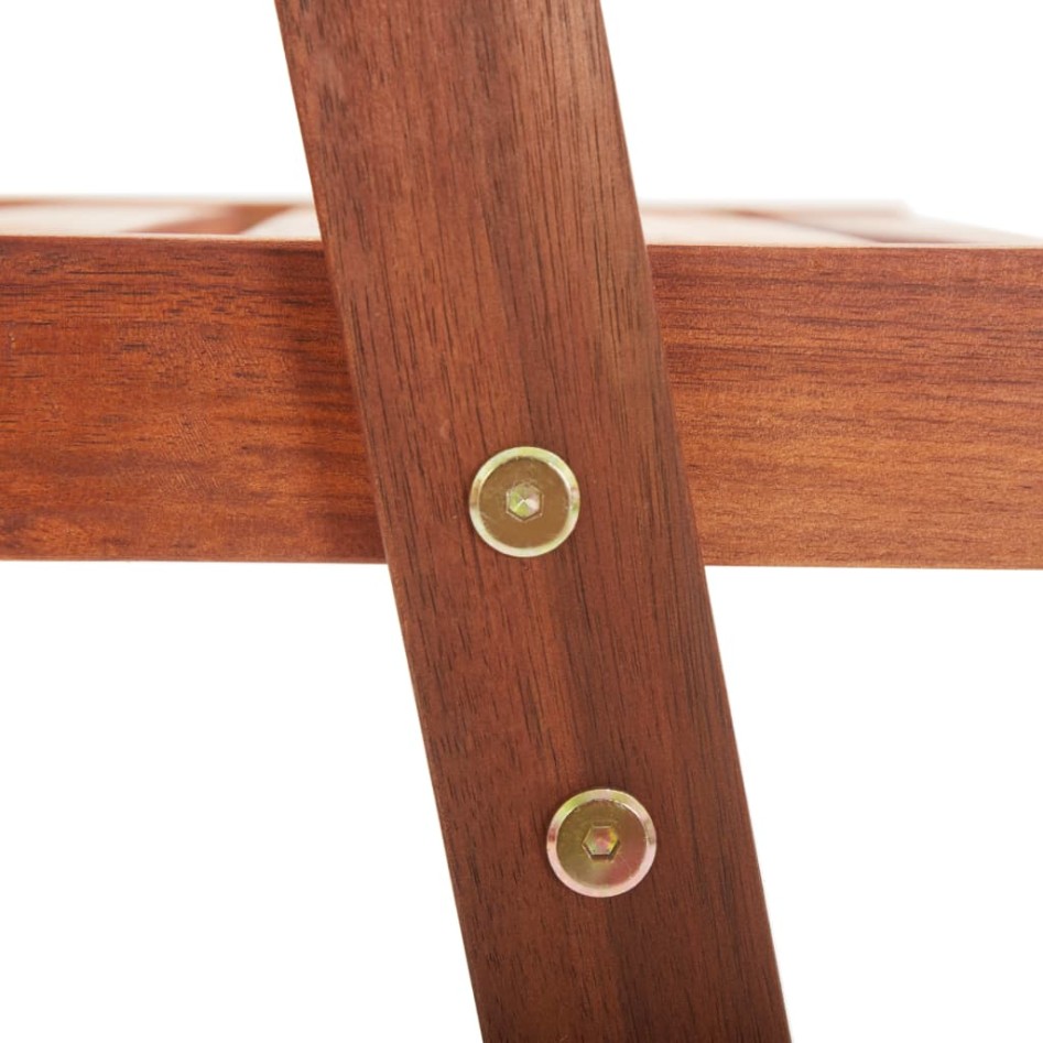 Sillas de comedor de jardín 4 unidades madera maciza de