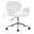 Silla de oficina giratoria de cuero sintético