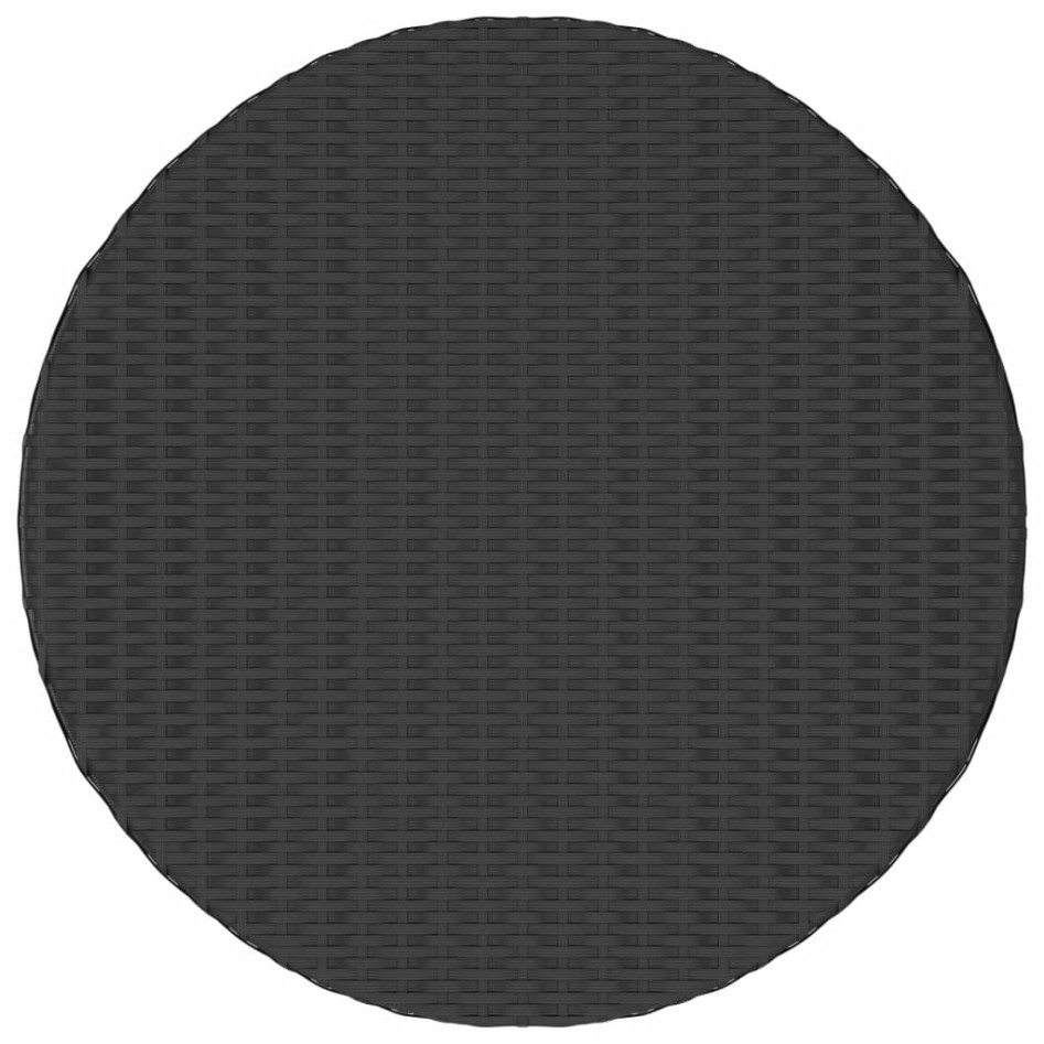 Set de sofás de jardín 5 piezas y cojines ratán sintético