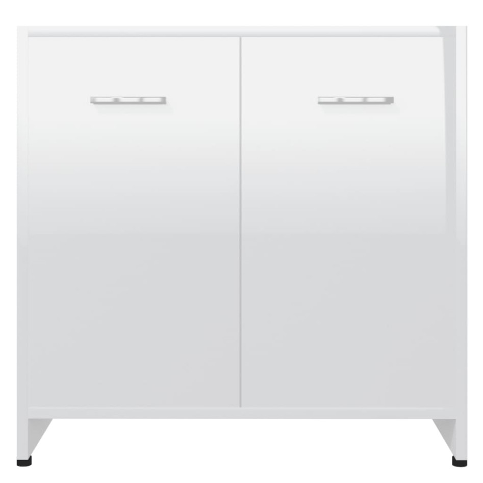 Juego de muebles de baño de 4 piezas blanco