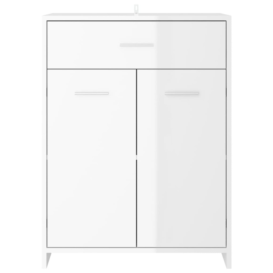 Juego de muebles de baño de 4 piezas blanco