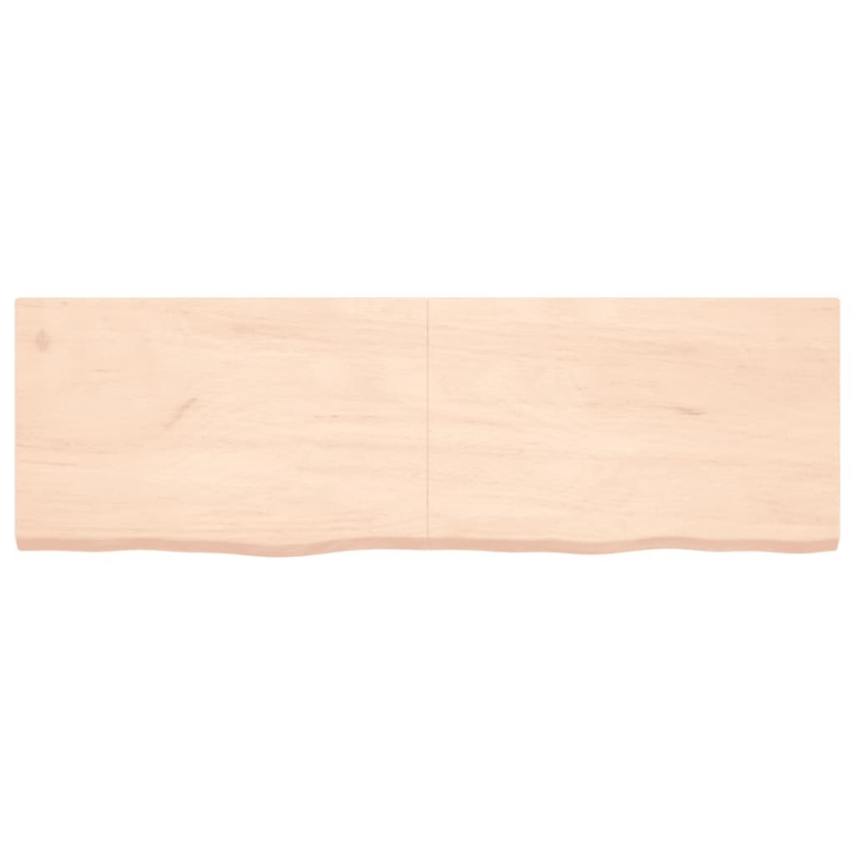Tablero de mesa madera maciza roble sin tratar 160x50x(2-4)