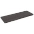 Encimera de baño madera tratada marrón oscuro 140x50x(2-6)
