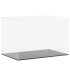 Caja de exposición acrílico transparente 56x36x37