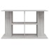 Soporte para acuario madera ingeniería gris Sonoma 100x40x60