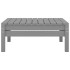 Juego de muebles de jardín 5 piezas madera maciza de pino
