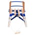 Trineo de nieve plegable respaldo de madera 119