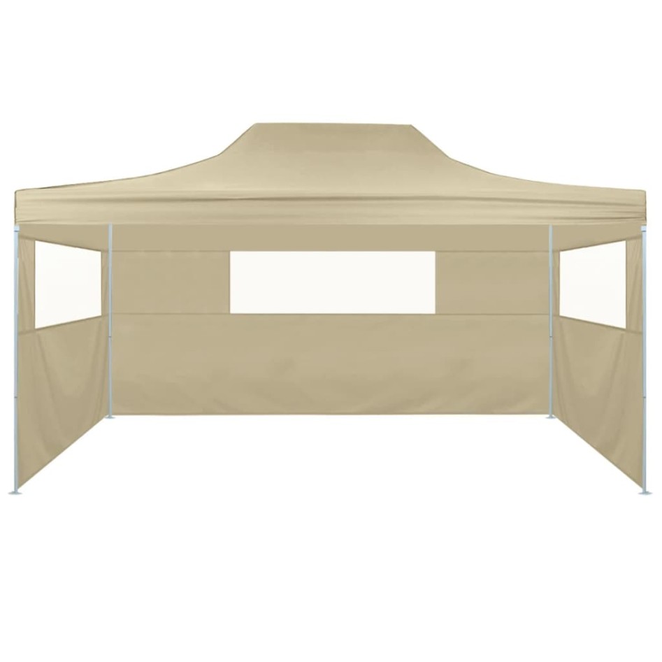 Carpa pleglable con 3 paredes 3x4,5 m