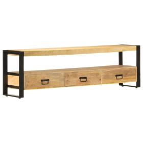 Mueble para TV madera maciza de mango 150x30x45