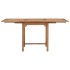 Mesa de jardín extensible madera teca maciza