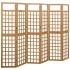 Biombo/Enrejado de 6 paneles madera de abeto 242,5x180