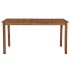 Mesa de jardín madera maciza de acacia 150x90x74