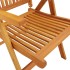 Sillas de jardín plegables 2 uds madera maciza de