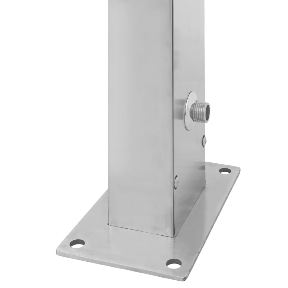 Ducha de exterior de acero inoxidable