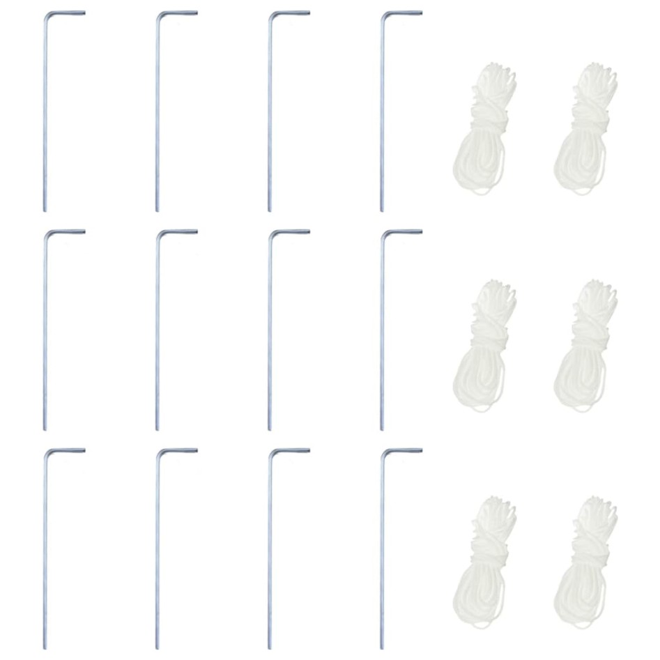 Carpa desplegable hexagonal 6 paredes laterales gris 3,6x3,1