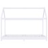 Estructura de cama infantil madera maciza pino blanco 80x160